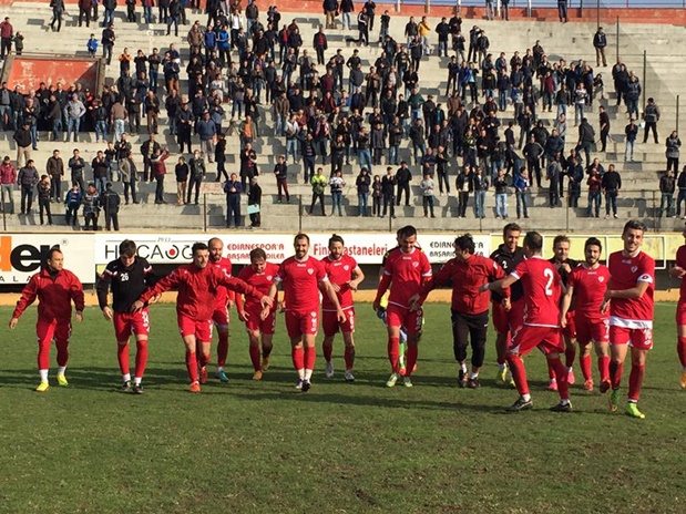 Edirnespor 88’de güldü