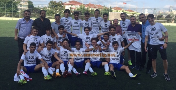 105 gollü şampiyon