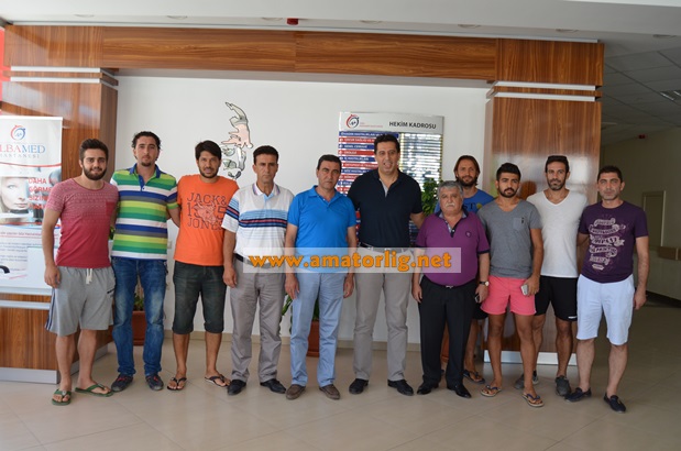 Medcem Silifke Bld.’lu futbolcular sağlık kontrolünden geçti