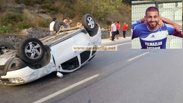 Rıdvan Cumurcu trafik kazası geçirdi