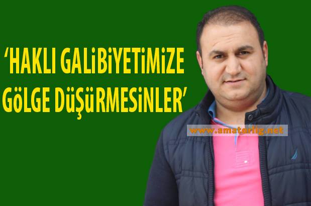 “Hakem eleştirilerinde bulunmak doğru değil”