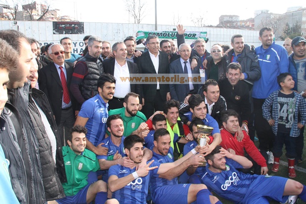 Ataşehir Çamolukspor kupayı havaya kaldırdı