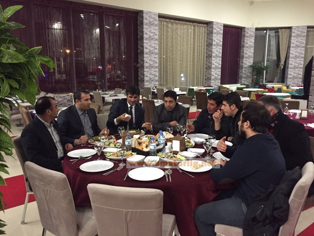 Ağrı ASKF’den Hüsamettin Aydın’a veda yemeği