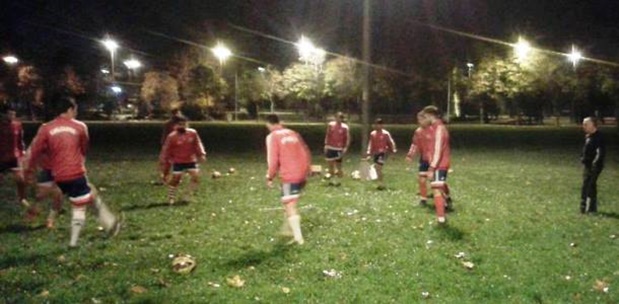 SAL takımı çayırda idman yapıyor!