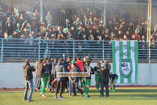 Şile Yıldızspor sevinirken, Çamlıcaspor üzüldü