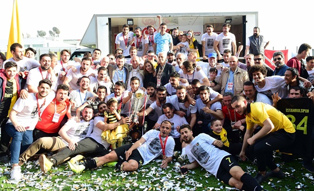 İstanbulspor 9 yıl sonra 1. Ligde