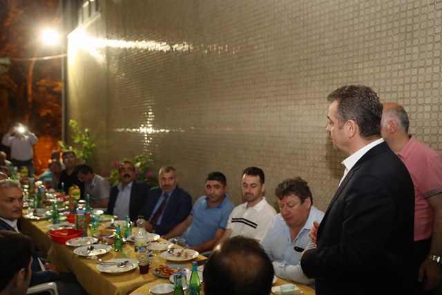 Kulüp Başkanları Belediye Başkanı ile bir araya geldi