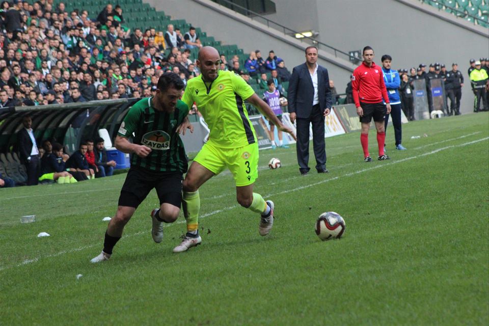 Erokspor Kocaeli’de kaybetti