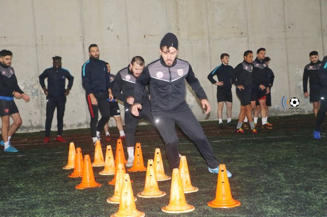 Küçükpazar Çayırgücü maçı hazırlıklarına devam etti