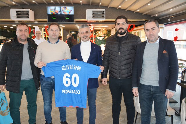 Balcı’ya Silivrispor forması hediye edildi