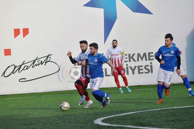 Küçükçekmece Tokat Bereketlispor farklı kazandı