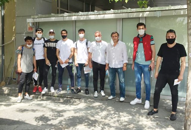 İstanbul Sinopspor coronavirüs testinden geçti