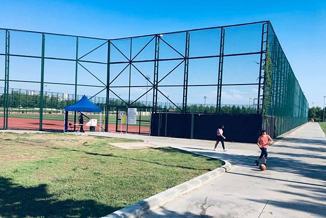 Sahil tesisleri futbola kapatıldı