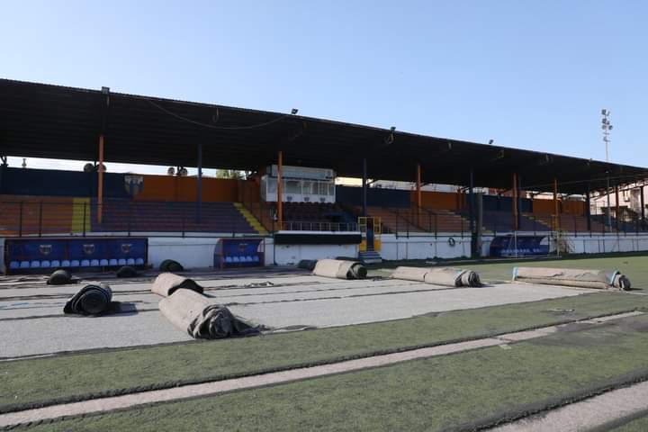 Alibeyköy Stadı’nın zemini yenileniyor