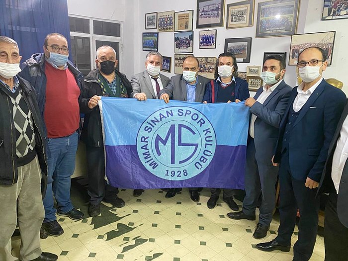 Fatih İlçe Başkanından Mimarsinanspor’a ziyaret