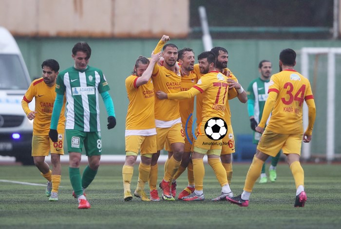Çatalcaspor galibiyeti hatırladı