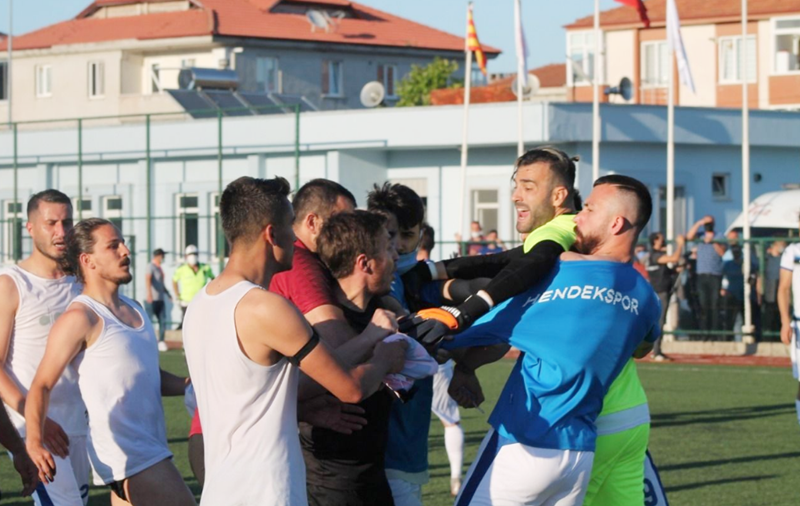 Karasu, Hendekspor maçı sonunda olaylar