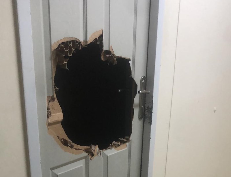 Silivrispor tesislerinde hırsız şoku