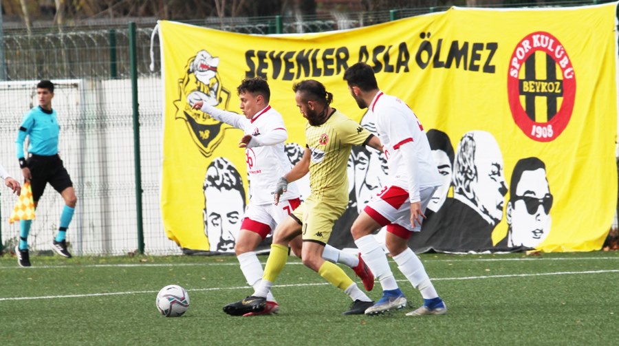 Beykoz sahasında tek golle kaybetti