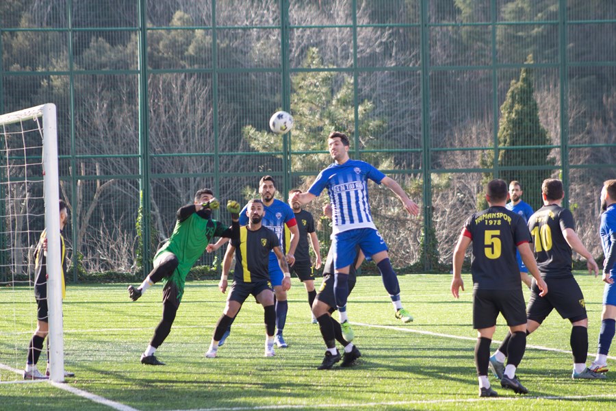 Tunusbağı Yamanspor maçında eşitlik bozulmadı