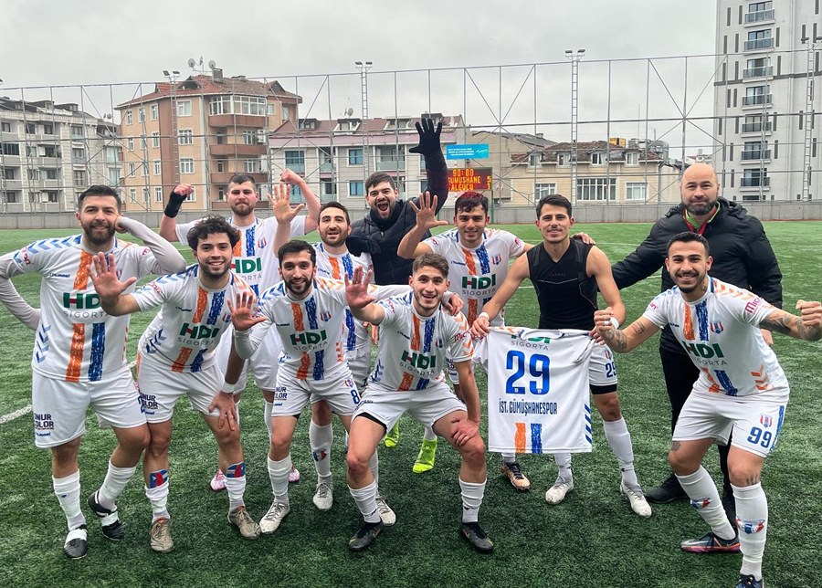 İstanbul Gümüşhanespor beş golle kazandı