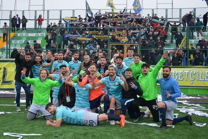 Nefes kesen maçı Küçükçekmece Sinop kazandı