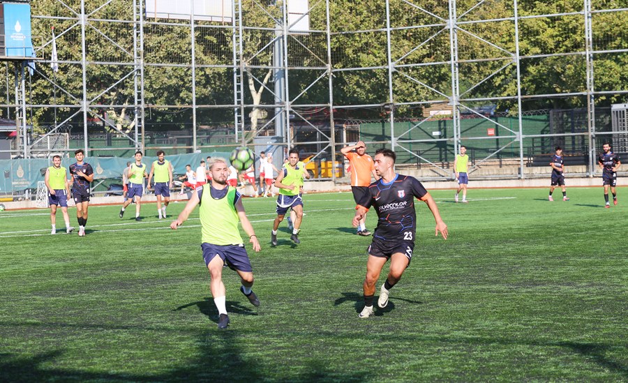 Tophane Tayfun hazırlık maçından galip ayrıldı