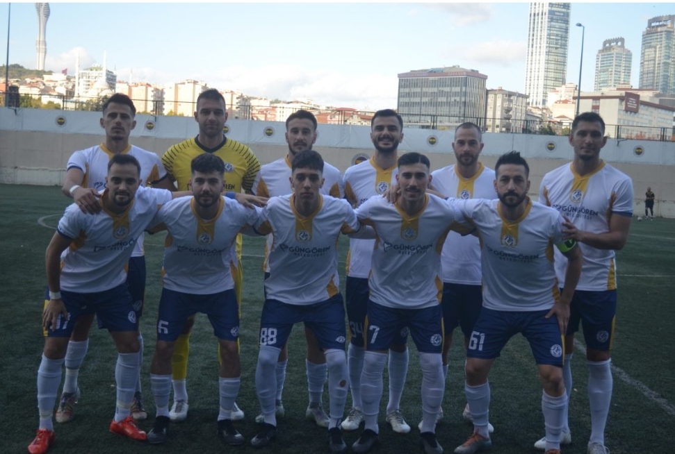 Güngörenspor ilk yarıda sonuca gitti