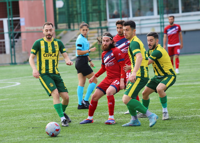 İstiklalspor ilk yarıda sonuca gitti