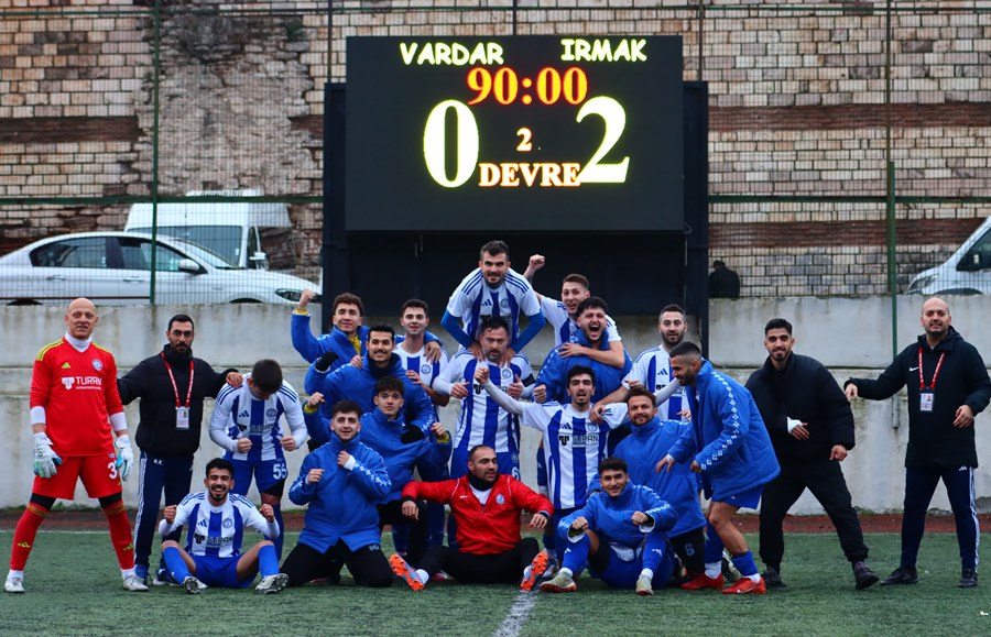 Irmakspor zorlu maçı alarak liderliğini sürdürdü