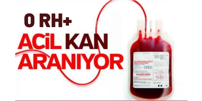 Bir hastamız için acil kan aranıyor