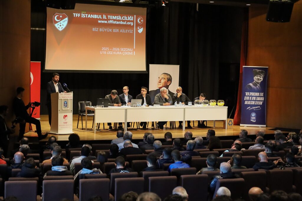 U18 Ligi kuraları Eyüpsultan’da çekildi