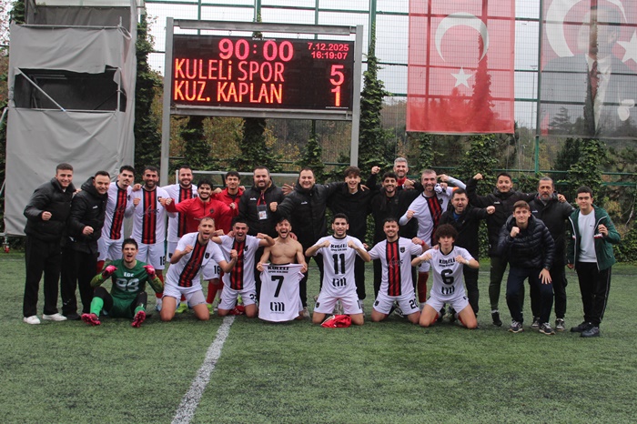 Kuzguncukspor Kuleli sahasında şov yaptı