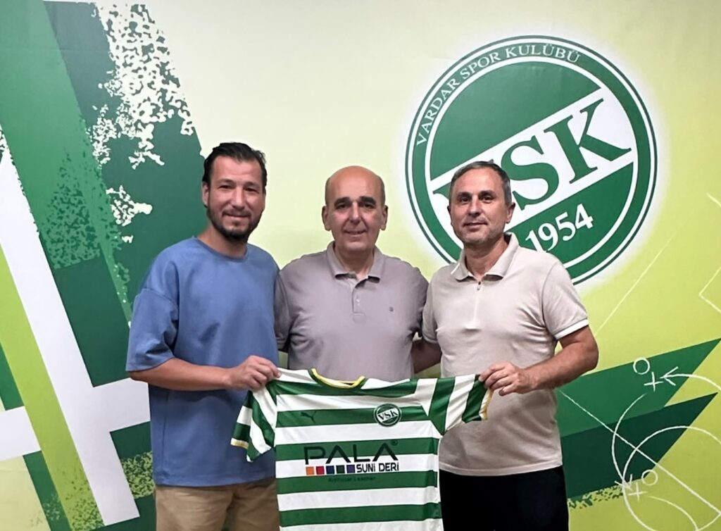 Vardarspor teknik ekibiyle yola devam ediyor