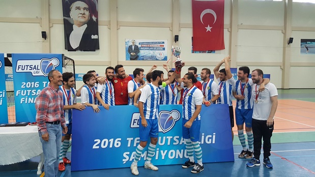 TFF Futsal Ligi’nde şampiyon İstanbul Üniversitesi