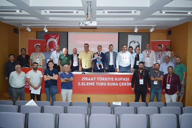 Türkiye Kupası 2. eleme turu kura çekimi yapıldı