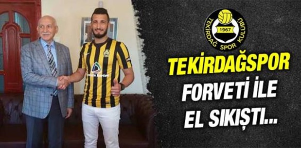 Tekirdağspor forvetini buldu