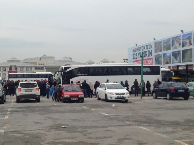 Deplasman yolunda dehşet yaşandı!