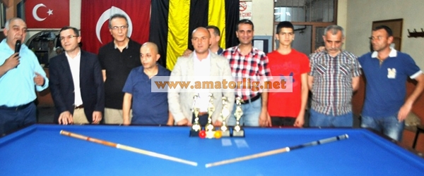 Bezirganbahçe’de bilardo şampiyonu Bülent Zengin oldu
