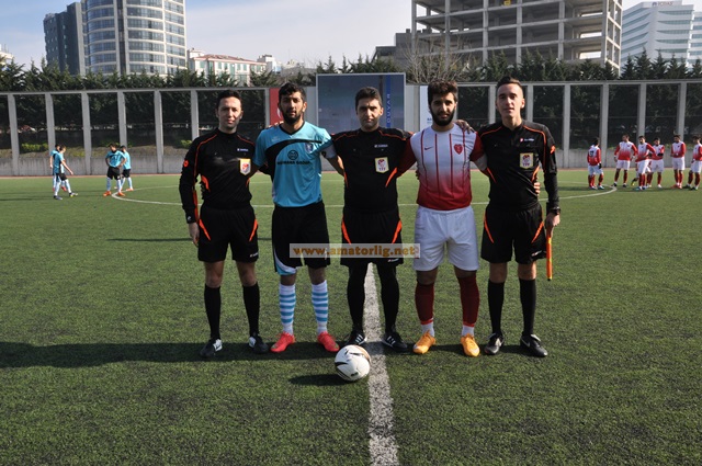 Gergin maçın galibi İkitellispor oldu