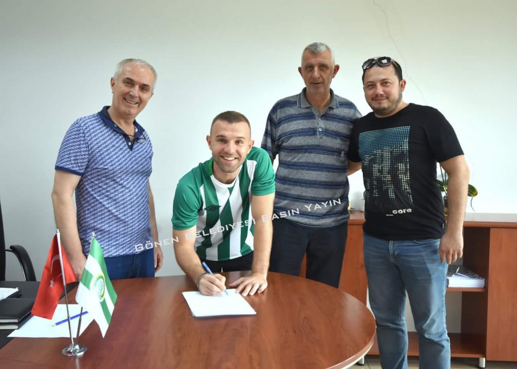 Sarı fırtına Gönen Belediyespor’da