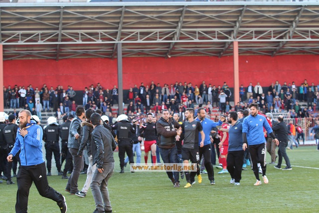 Fatih Karagümrük maçı sonrasında olaylar