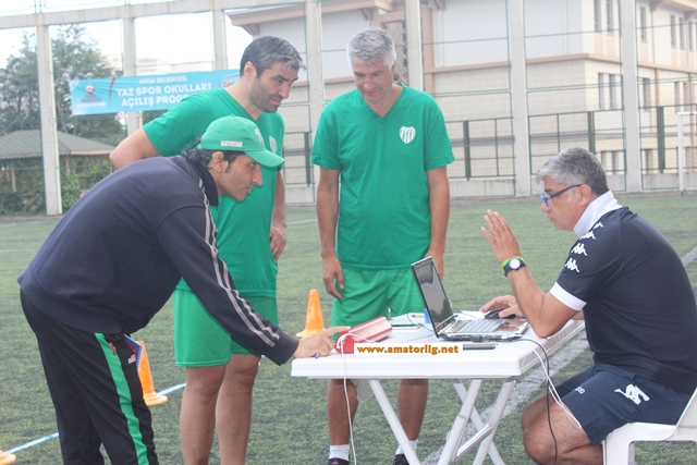 Vefalı oyuncular atletik testten geçti