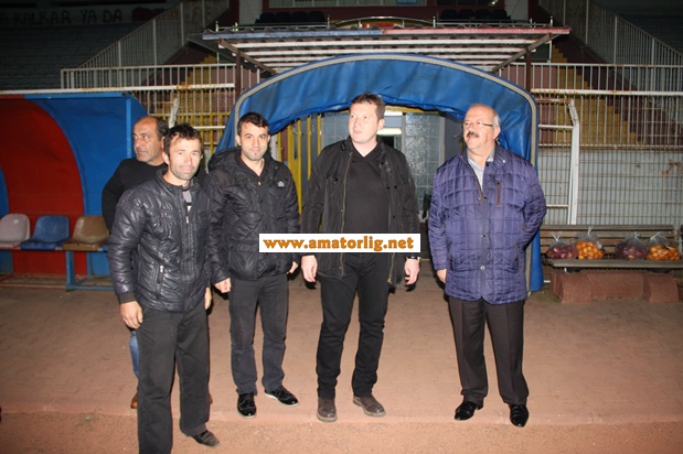 Balcıoğlu üç takımın idmanı ziyaret etti