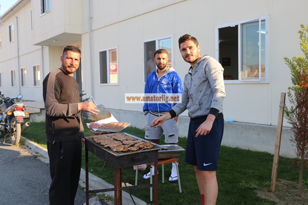 Silivrispor’da mangal ziyafeti