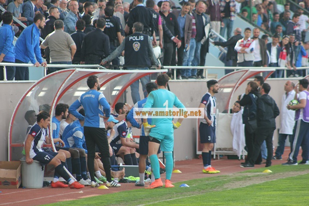 BAL Baraj maçında görülmemiş protesto