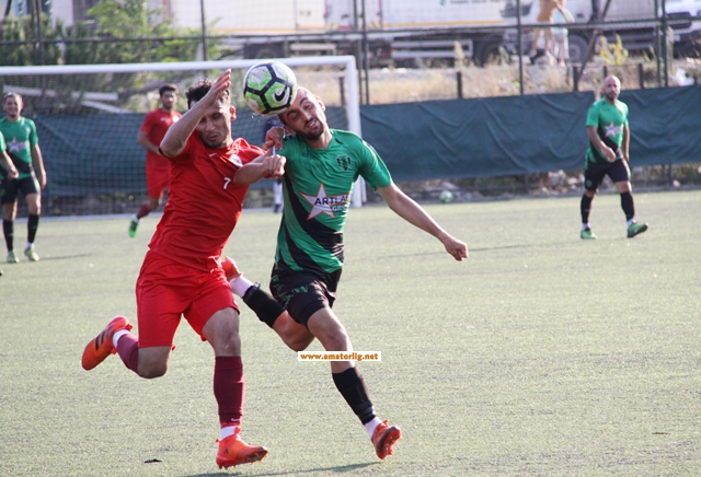 Küçükköyspor-Kartalspor dostluğu skora da yansıdı