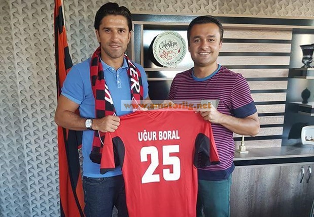 Uğur Boral Kuştepespor idmanında
