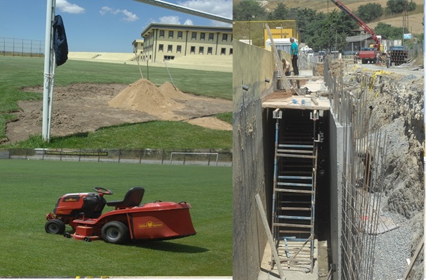 İstanbulspor’da tesis mesaisi sürüyor