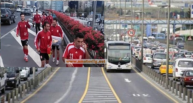 Metrobüs ile gittiler bir puanı alıp geldiler
